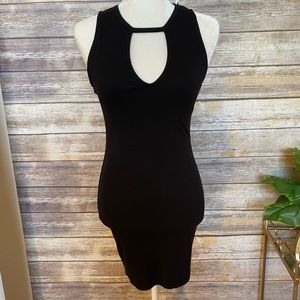 Kendall and Kylie Bodycon Black Dress